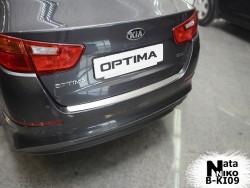 Накладка на бампер Kia Optima 2013- Premium