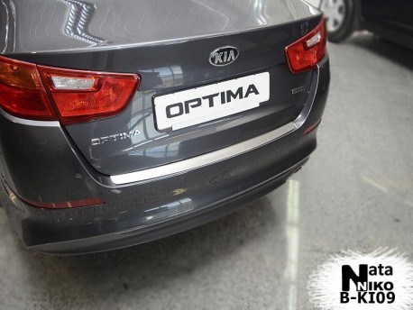 Фото Накладка на бампер Kia Optima 2013- Premium