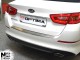 Накладка на бампер с загибом Kia Optima 2013- Premium - фото 1