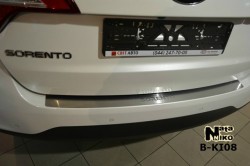 Накладка на бампер Kia Sorento 2013-2015 Premium
