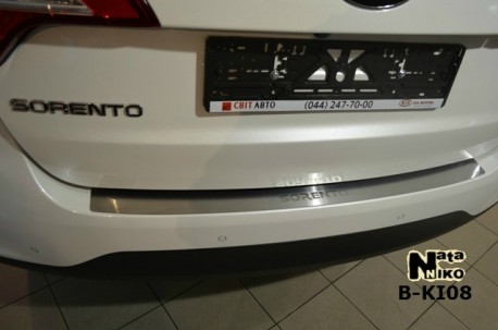 Photo Накладка на бампер Kia Sorento 2013-2015 Premium