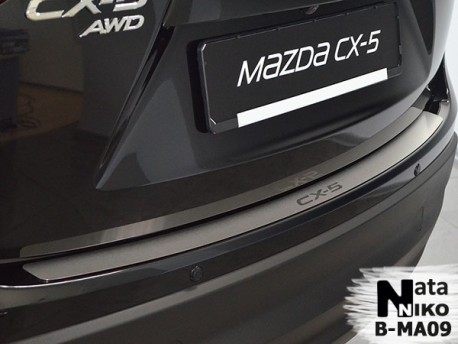 Photo Накладка на бампер Mazda CX5 2011- Premium