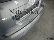 Накладка на бампер Mazda CX7 2006-2012 Premium