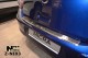 Накладка на бампер с загибом Nissan Micra 2012- Premium - фото 1