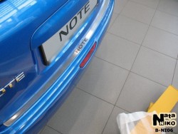 Накладка на бампер Nissan Note 2005-2014 Premium