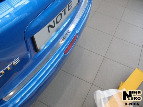 Photo Накладка на бампер Nissan Note 2005-2014 Premium