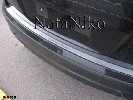 Фото Накладка на бампер Nissan Qashqai 2007-2014 Premium