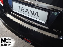 Накладка на бампер Nissan Teana 2011-2014 Premium