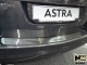 Накладка на бампер Opel Astra J 2009- универсал Premium - фото 1