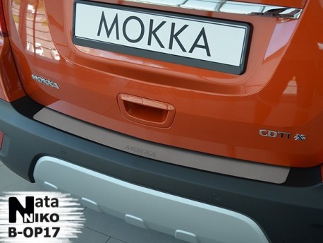 Photo Накладка на бампер Opel Mokka 2012- Premium