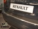 Накладка на бампер з загином Renault Fluence 10-12, 12- Premium - фото 1