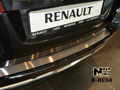 Фото Накладка на бампер Renault Koleos 08-13, 13- Premium