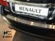 Накладка на бампер Renault Latitude 2010- Premium - фото 1