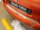 Накладка на бампер Skoda Fabia 2007-2015 хэтчбек Premium - фото 1