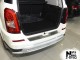 Накладка на бампер с загибом SsangYong Rexton W 2012- Premium - фото 1