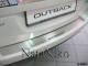 Накладка на бампер Subaru Outback 2009-2015 Premium - фото 1