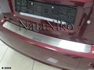 Накладка на бампер Suzuki SX4 2006-2013 седан Premium
