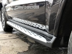 Алюминиевые пороги для Jeep Grand Cherokee 2011- NikenDD