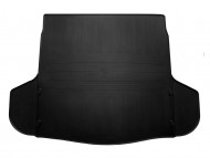 Чорний килимок в багажник Mazda 6 2018- гумовий Stingray