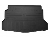 Черный коврик в багажник Nissan X-Trail 2014-, резиновый Stingray