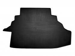 Черный коврик в багажник Toyota Camry V40 2006-2011, резиновый Stingray