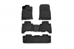 Полиуретановые коврики в салон Lexus GX GX460 2013- Element черные 5 шт
