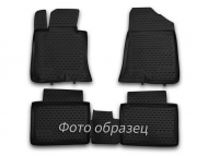 Поліуретанові килимки в салон Nissan Leaf 2010 - Element чорні 4 шт