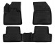 Полиуретановые коврики в салон Peugeot 3008 2017- Element черные 4 шт - фото 1