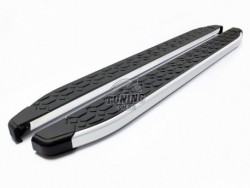 Подножки алюминиевые Blackline Acura RDX 2013- OmsaLine