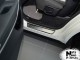 Матовые накладки на пороги Hyundai Santa Fe Grand 2013- Premium - фото 1