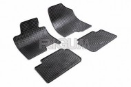 Резиновые коврики Kia Ceed 2012- черные 4 шт. Rigum