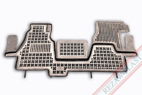 Фото Килимки в салон Mercedes Sprinter 2000-2006 чорні 1 шт. Rezaw-Plast