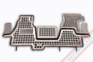 Килимки в салон Mercedes Sprinter 2000-2006 чорні 1 шт. Rezaw-Plast