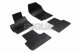 Резиновые коврики Mitsubishi ASX 2010- черные 4 шт. Rigum - фото 1