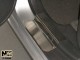 Матовые накладки на пороги Chevrolet Epica 2006-2012 Premium - фото 2