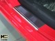 Матовые накладки на пороги Hyundai I20 2012- Premium - фото 2