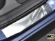 Матовые накладки на пороги Hyundai I30 2012- Premium - фото 2