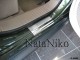 Матовые накладки на пороги Jeep Compass 06-10, 11- Premium - фото 2