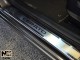 Матовые накладки на пороги Kia Cerato седан 2013- Premium - фото 1