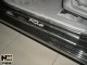 Матовые накладки на пороги Kia Rio 2005-2011 Premium - фото 1
