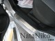 Матовые накладки на пороги Kia Sportage 2005-2010 Premium - фото 2