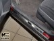 Матовые накладки на пороги Lada Priora 2008- Premium - фото 1