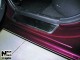Матовые накладки на пороги Mazda 3 2003-2009 Premium - фото 2