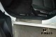 Матові накладки на пороги Mazda 3 2013- Premium - фото 1