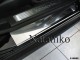 Матовые накладки на пороги Mercedes ML 2005-2011 Premium - фото 1