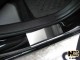 Матовые накладки на пороги Mitsubishi Colt 5 дверей 04-12 Premium - фото 2