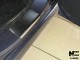 Матовые накладки на пороги Mitsubishi Galant 2004-2010 Premium - фото 2