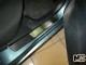 Матовые накладки на пороги Mitsubishi Lancer 2003-2009 Premium - фото 2