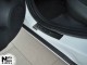 Матовые накладки на пороги Opel Corsa D, E 5 дверей 06-15, 15- Premium - фото 2