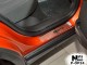 Матовые накладки на пороги Opel Mokka 2012- Premium - фото 2